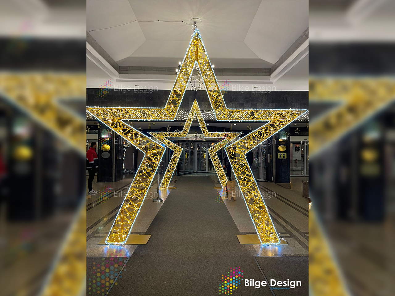 Swissôtel The Bosphorus - Yıldız Giriş Tagı Yılbaşı Süslemesi - İstanbul